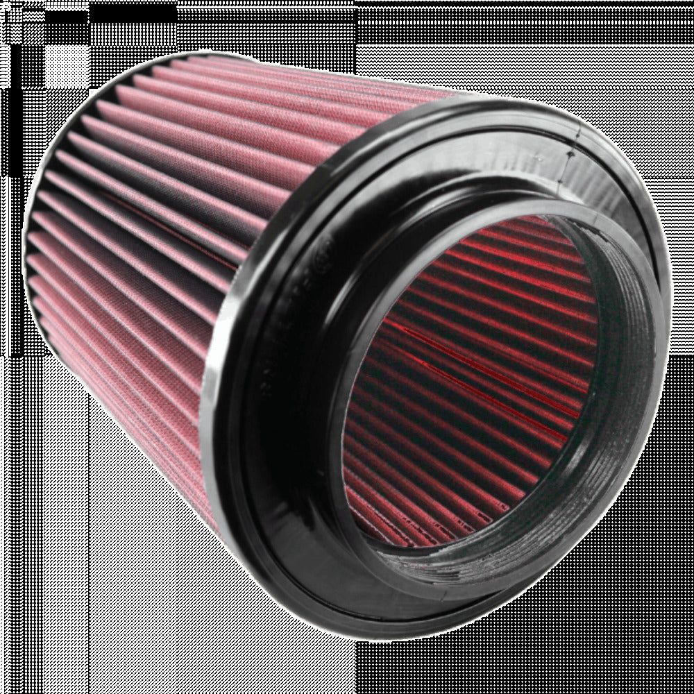 S&B Filters CR-90021 Replacement Air Filter for Competitor Intakes Oiled Cotton Cleanable Red