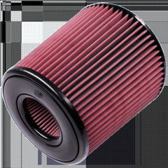 S&B Filters CR-90028 Replacement Air Filter for Competitor Intakes Oiled Cotton Cleanable Red