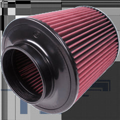S&B Filters CR-90028 Replacement Air Filter for Competitor Intakes Oiled Cotton Cleanable Red