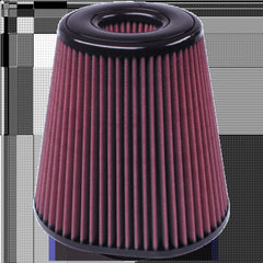 S&B Filters CR-90037 Replacement Air Filter for Competitor Intakes Oiled Cotton Cleanable Red