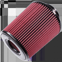 S&B Filters CR-91002 Replacement Air Filter for Competitor Intakes Oiled Cotton Cleanable Red