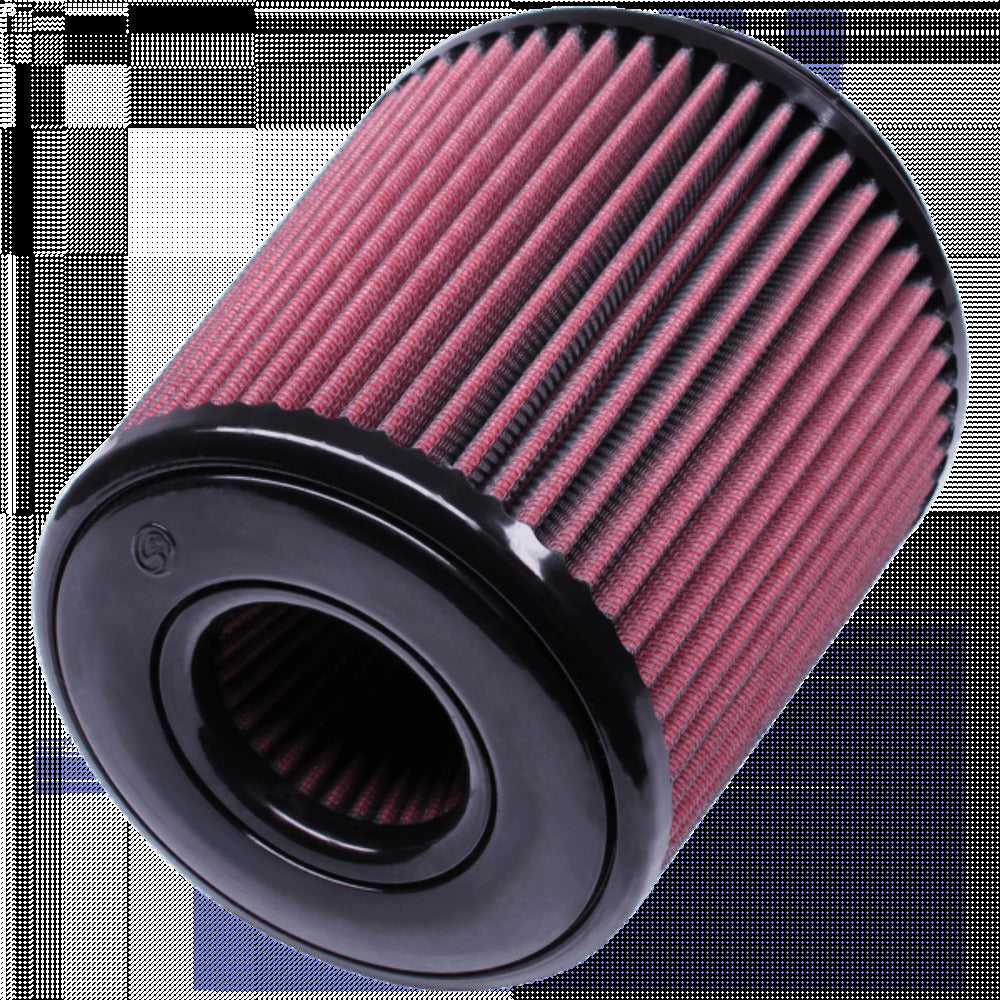 S&B Filters CR-91031 Replacement Air Filter for Competitor Intakes Oiled Cotton Cleanable Red