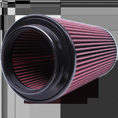 S&B Filters CR-91036 Replacement Air Filter for Competitor Intakes Oiled Cotton Cleanable Red