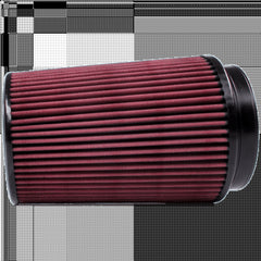 S&B Filters CR-91039 Replacement Air Filter for Competitor Intakes Oiled Cotton Cleanable Red