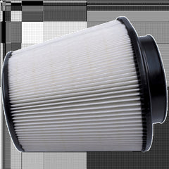 S&B Filters CR-91044D Replacement Air Filters for Competitors Intakes Dry Extendable White