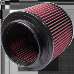S&B Filters CR-91046 Replacement Air Filter for Competitor Intakes Oiled Cotton Cleanable Red
