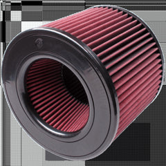 S&B Filters CR-91046 Replacement Air Filter for Competitor Intakes Oiled Cotton Cleanable Red