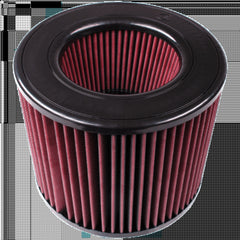 S&B Filters CR-91046 Replacement Air Filter for Competitor Intakes Oiled Cotton Cleanable Red