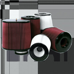 S&B Filters CR-91046D Replacement Air Filters for Competitors Intakes Dry Extendable White