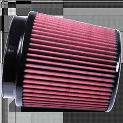 S&B Filters CR-91050 Replacement Air Filter for Competitor Intakes Oiled Cotton Cleanable Red