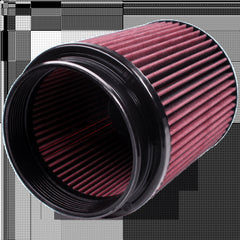 S&B Filters CR-91051 Replacement Air Filter for Competitor Intakes Oiled Cotton Cleanable Red