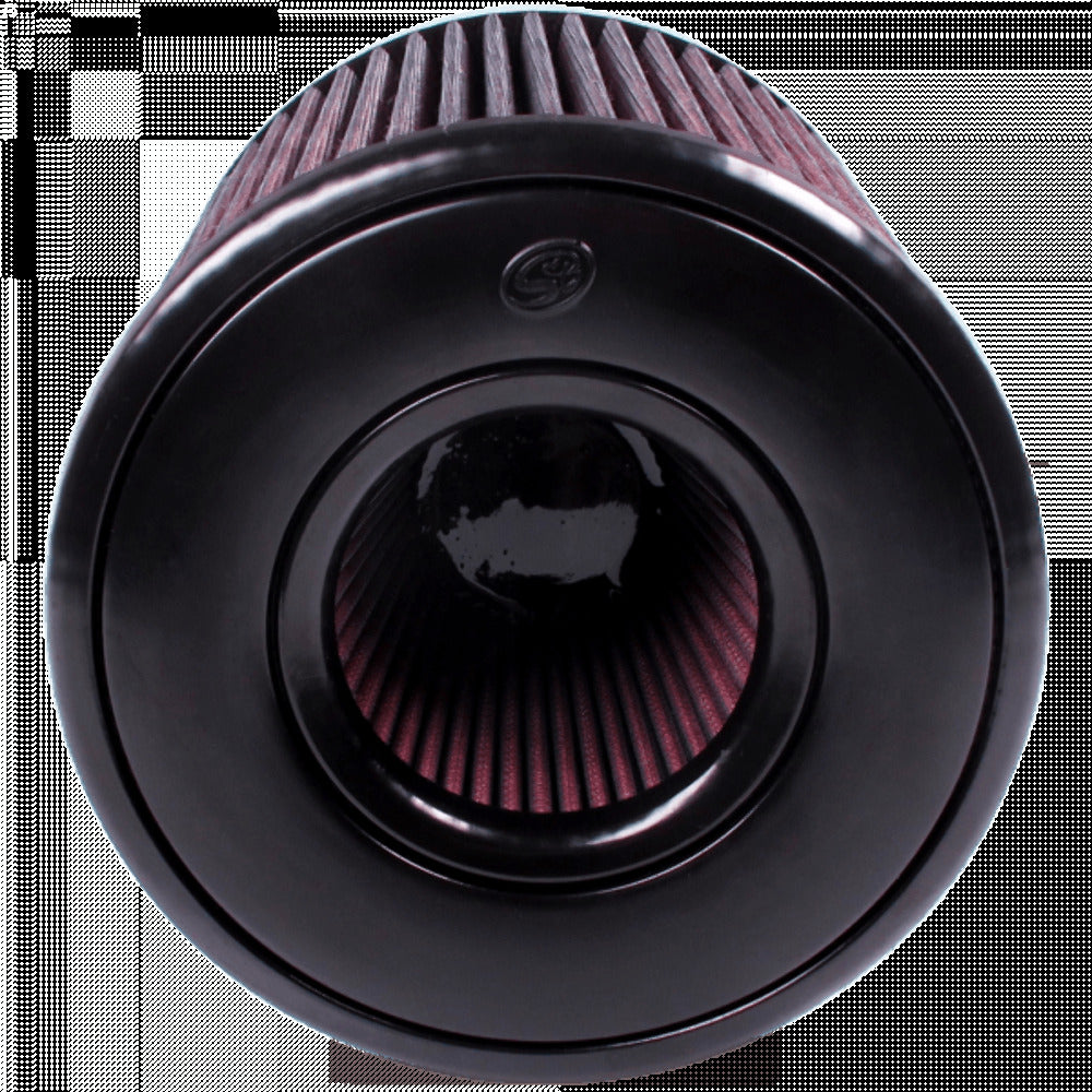 S&B Filters CR-91051 Replacement Air Filter for Competitor Intakes Oiled Cotton Cleanable Red