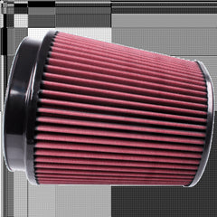 S&B Filters CR-91053 Replacement Air Filter for Competitor Intakes Oiled Cotton Cleanable Red