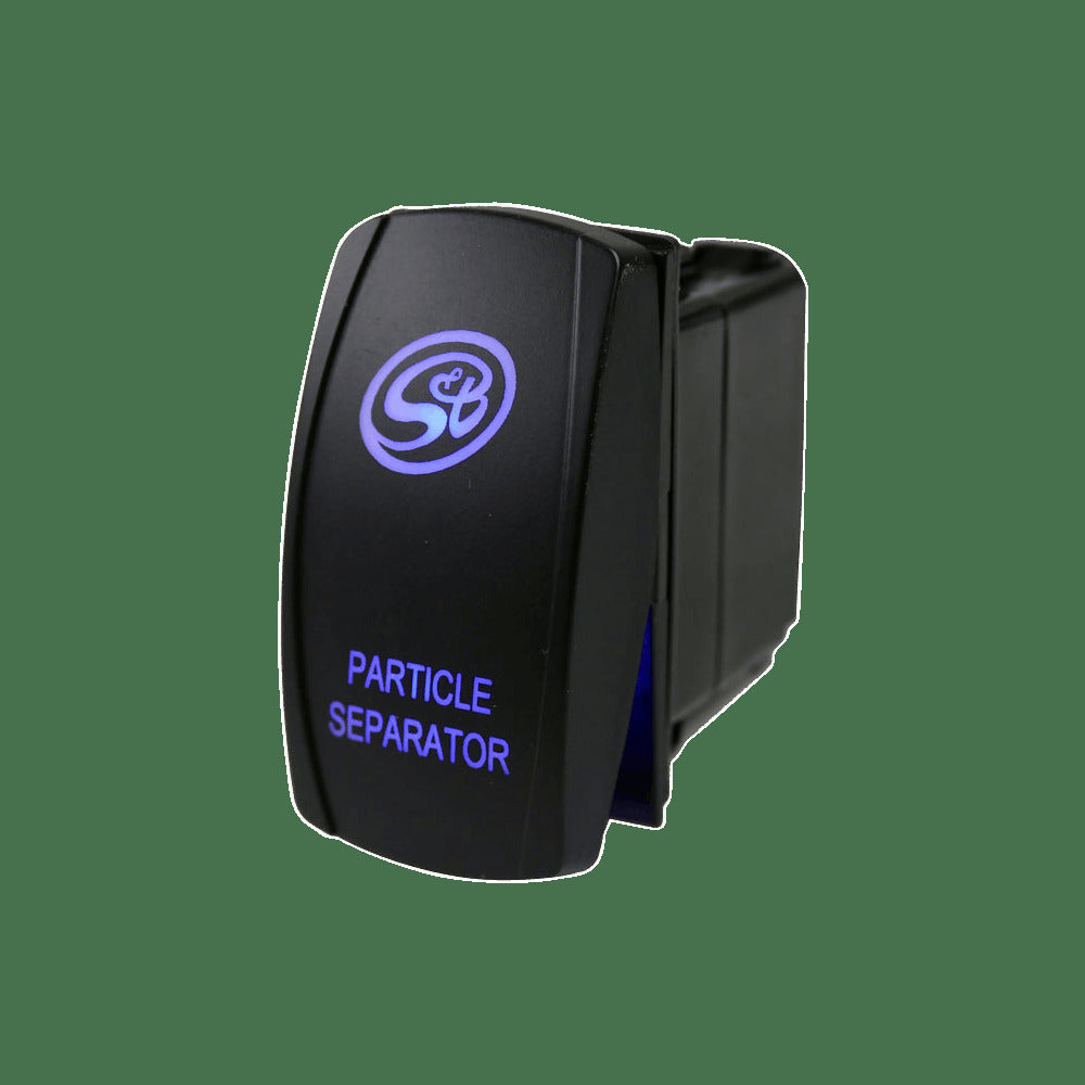 S&B Filters HP1432-00 LED Rocker Switch with Logo for Particle Separator