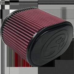 S&B Filters KF-1008 Replacement Air Filter Cotton Cleanable Red