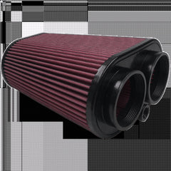 S&B Filters KF-1014 Replacement Air Filter Cotton Cleanable Red