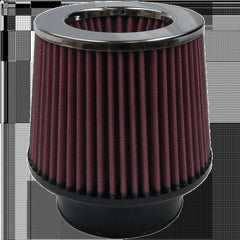 S&B Filters KF-1017 Replacement Air Filter Cotton Cleanable Red