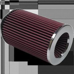 S&B Filters KF-1024 Replacement Air Filter Cotton Cleanable Red