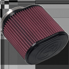 S&B Filters KF-1029 Replacement Air Filter Cotton Cleanable Red