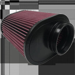 S&B Filters KF-1042 Replacement Air Filter Cotton Cleanable Red