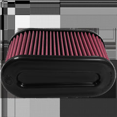 S&B Filters KF-1065 Replacement Air Filter Cotton Cleanable Red