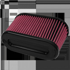 S&B Filters KF-1065 Replacement Air Filter Cotton Cleanable Red