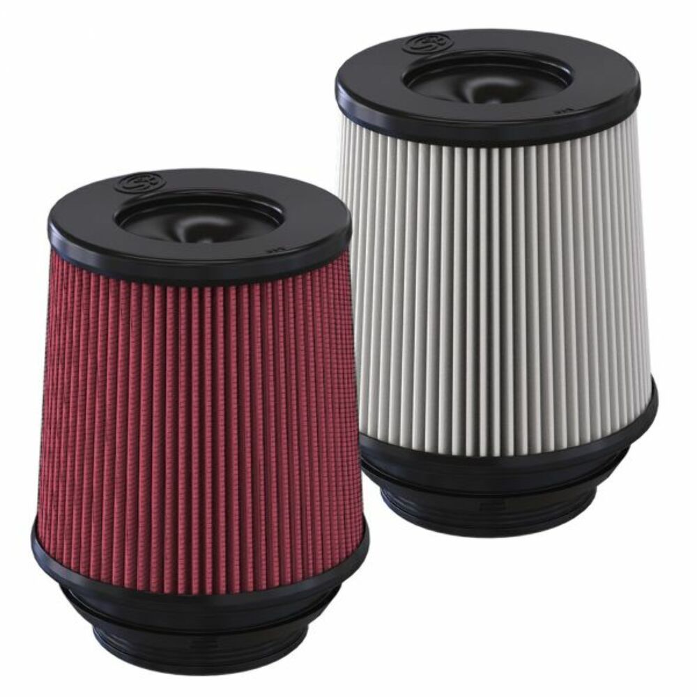 S&B Filters Air Filter Cotton Cleanable For Intake Kit 75-5134/75-5134D KF-1081-BKJF