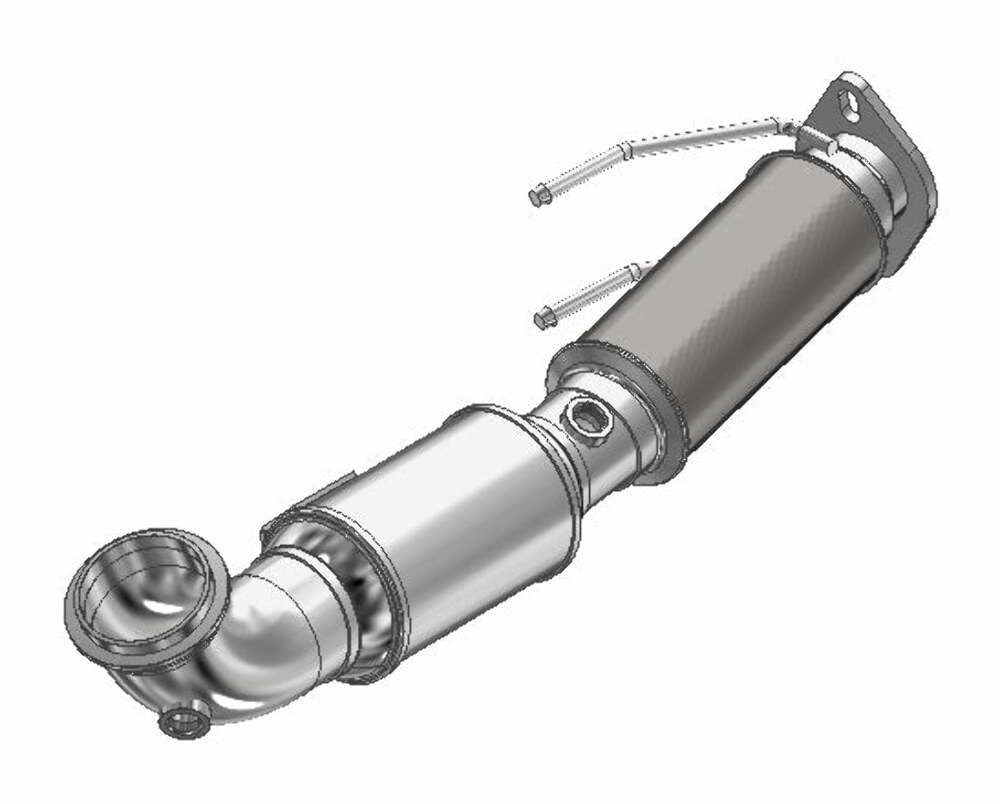 Schultz Manufacturing Direct-Fit Catalytic Converter PN.7723025