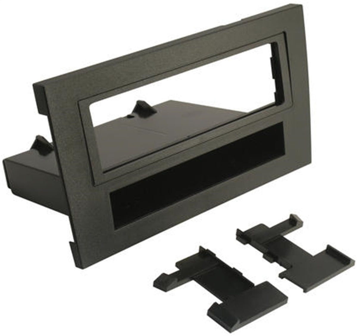 DISCONTINUED - Scosche AU2390B Custom Fit Single DIN w/Molded Pocket Dash Kit