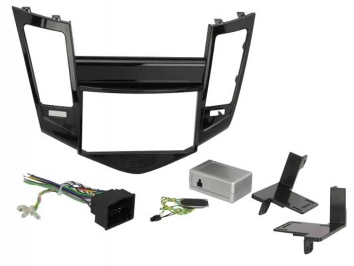 Scosche GM5202AB Custom Fit ISO Double DIN Or Single DIN w/Pocket Dash Kit
