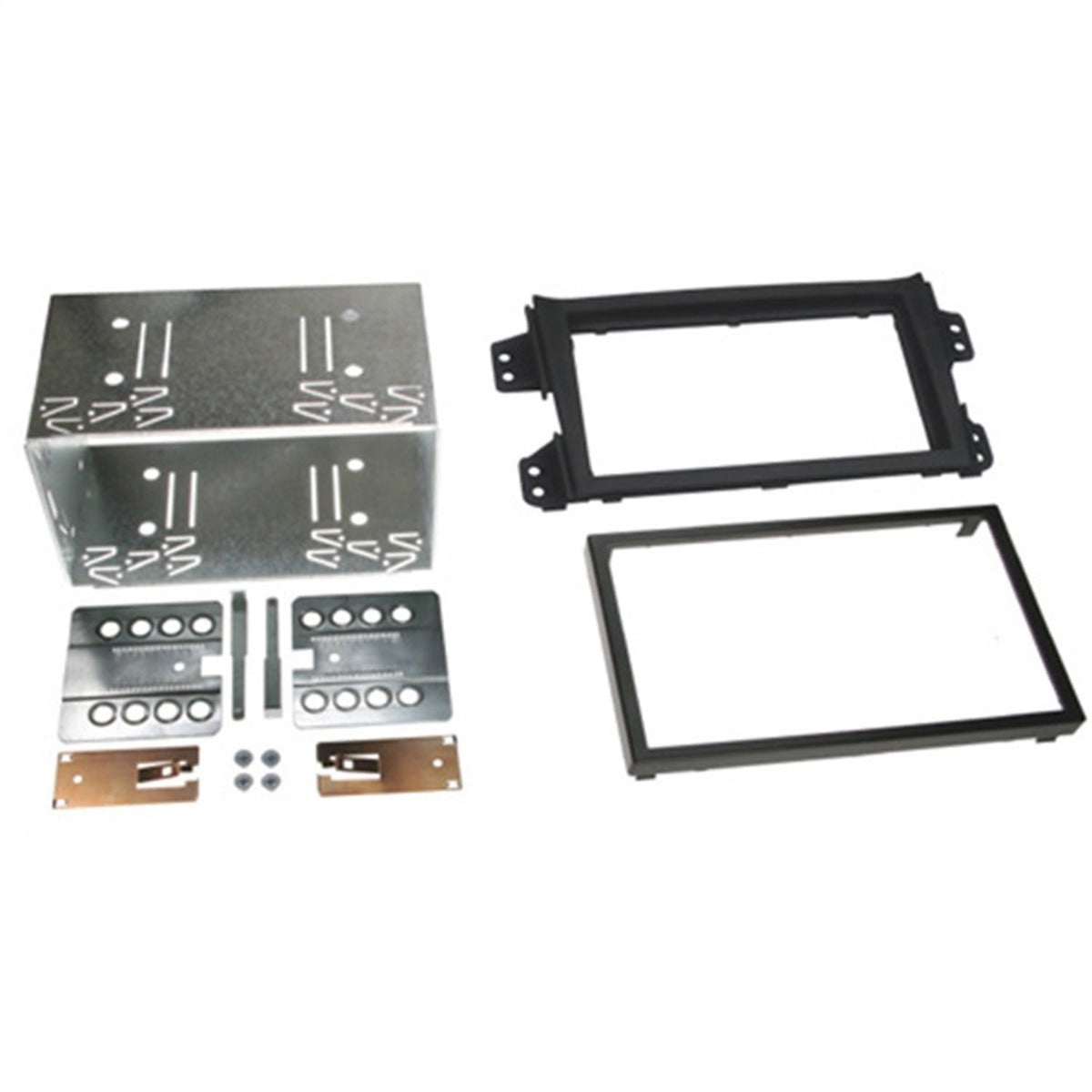Scosche GM5226DDB Custom Fit ISO Double DIN w/Pocket Dash Kit