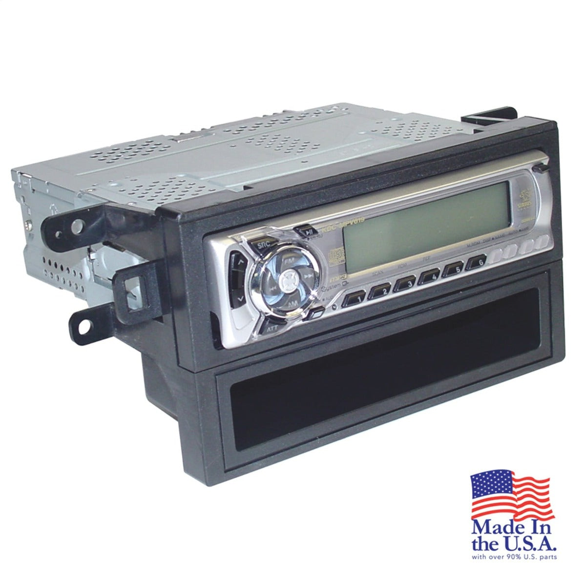 Scosche HA1564B Custom Fit Single Din w/Pocket Dash Kit