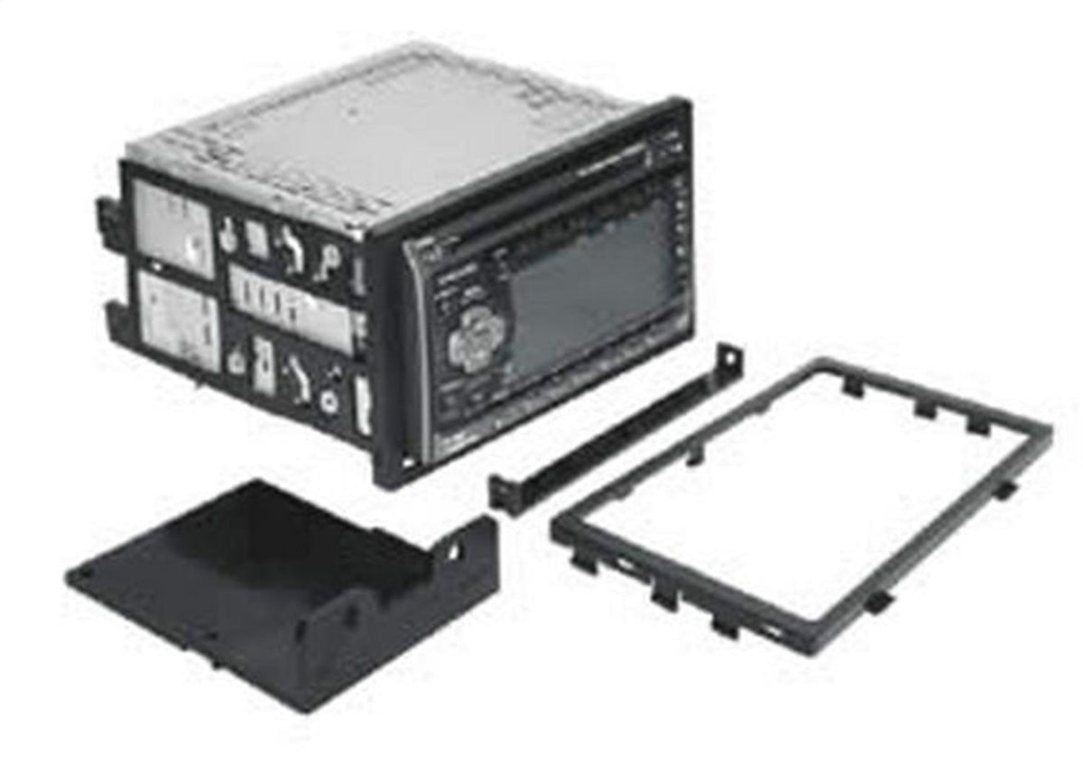 Scosche HA1566B Custom Fit ISO Double DIN Dash Kit