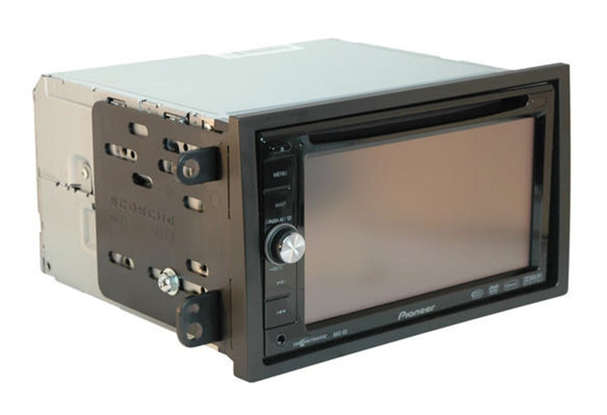 Scosche HA1701B Custom Fit ISO Double DIN Or Single DIN w/Pocket Dash Kit