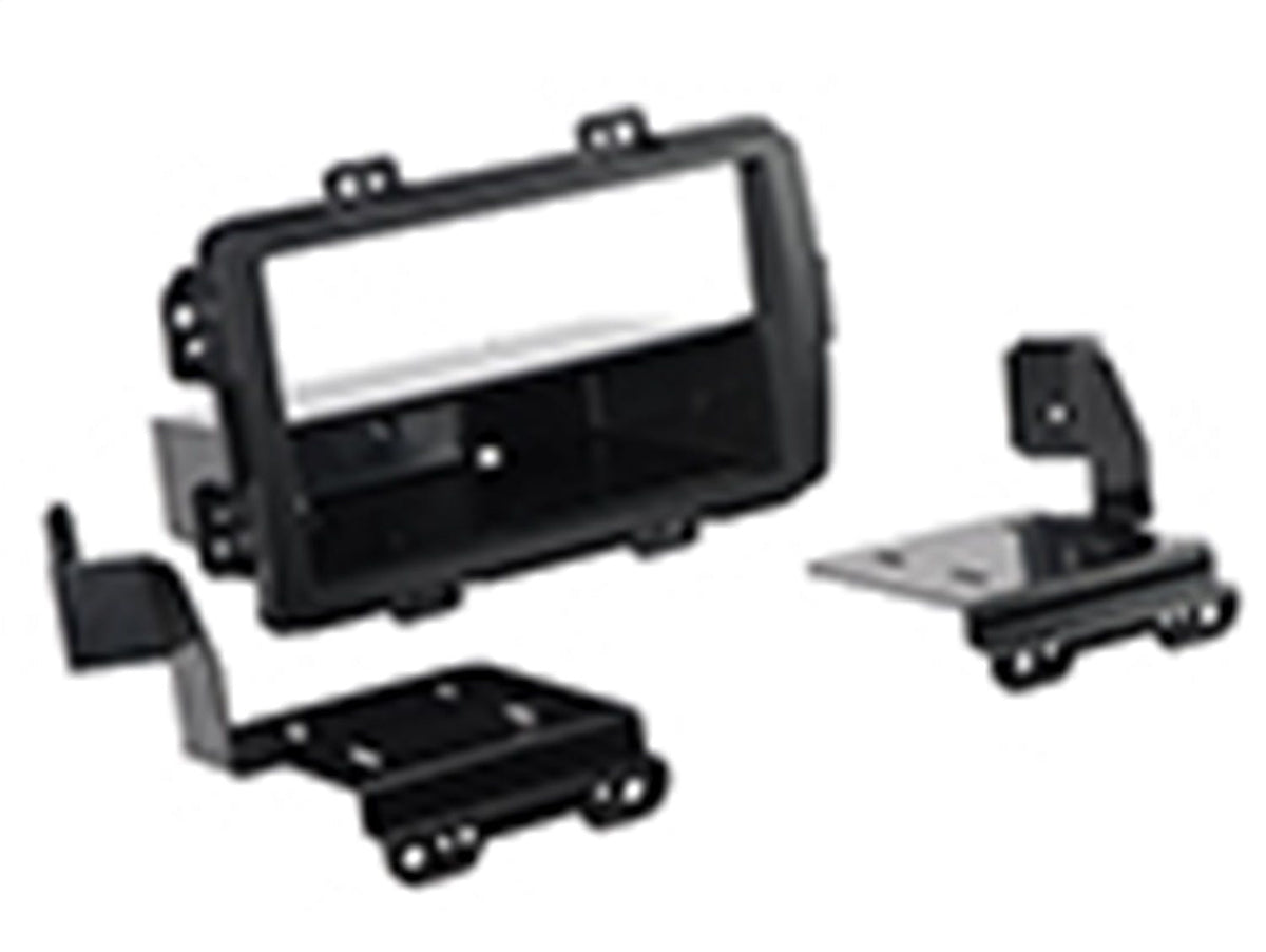 Scosche HA1718B Custom Fit ISO Double DIN Or Single DIN w/Pocket Dash Kit