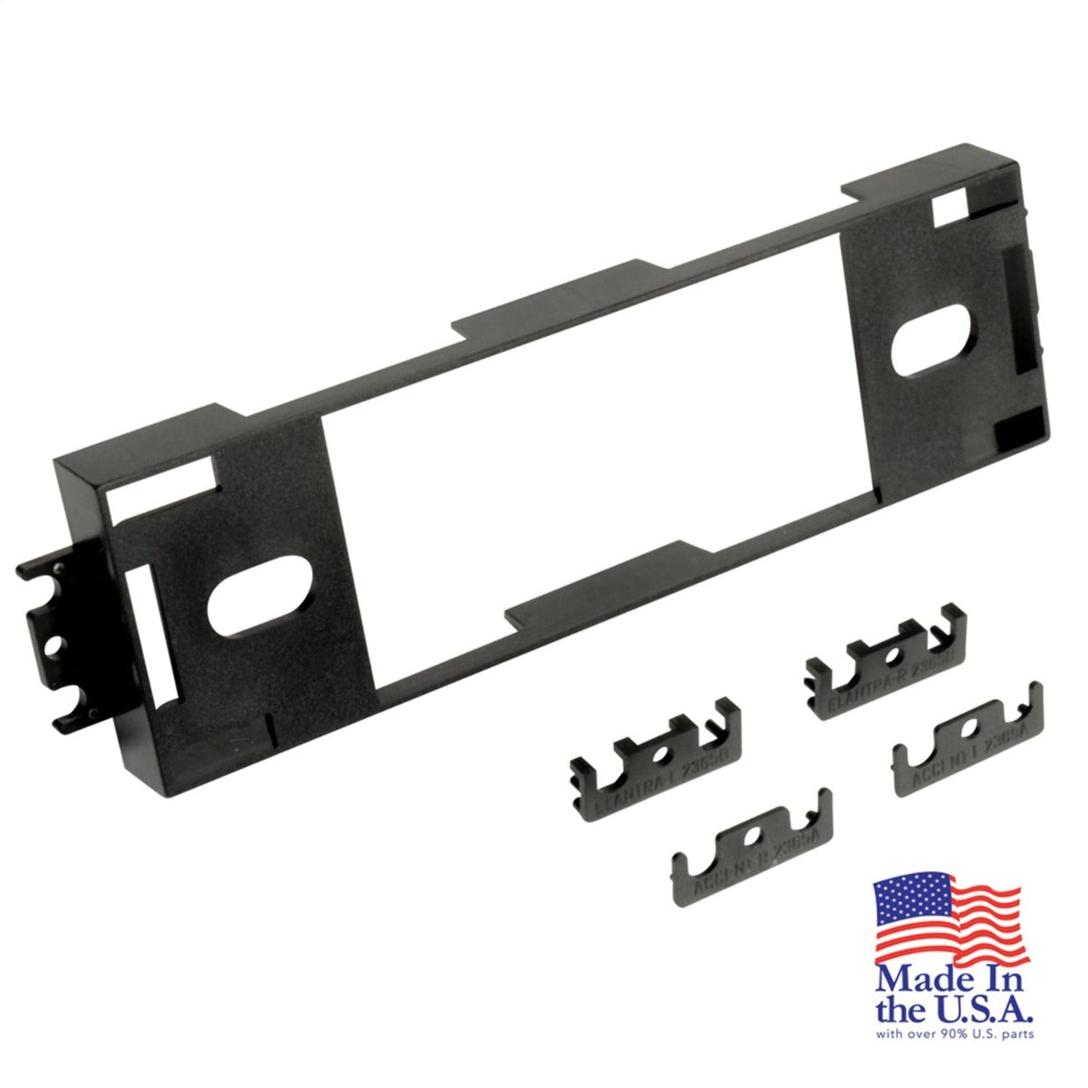 Scosche HY1600B Custom Fit DIN Dash Kit