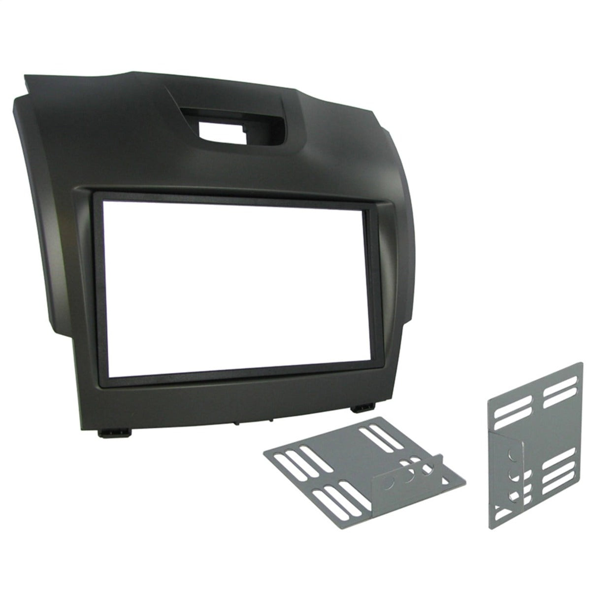 Scosche IMSA2123SDDB Custom Fit ISO Double DIN Dash Kit
