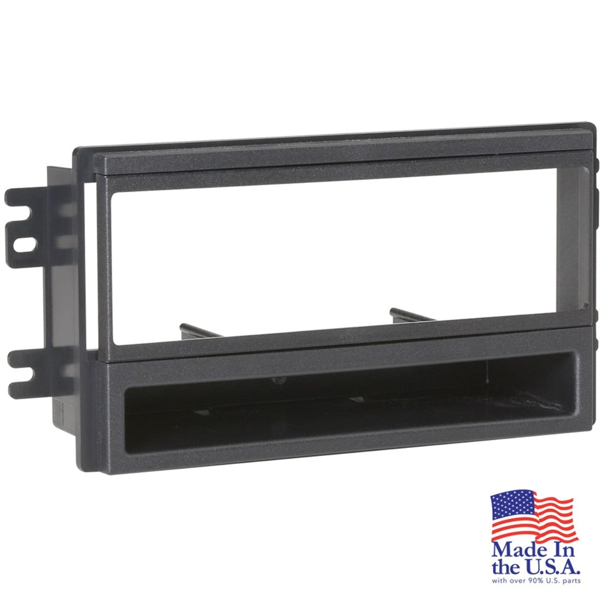 Scosche KA2066B Custom Fit DIN w/Molded Pocket Dash Kit