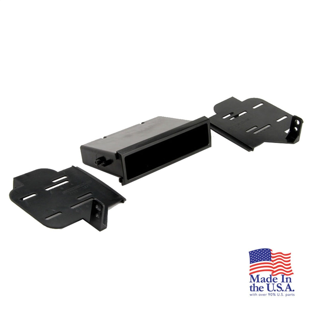 Scosche NN1667B Custom Fit ISO Double DIN Or Single DIN w/Pocket Dash Kit