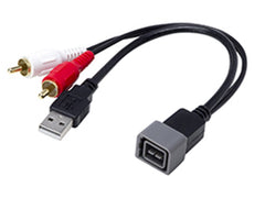Scosche NNUSB01B Custom Fit USB / AUX Input Retention Wire Harness