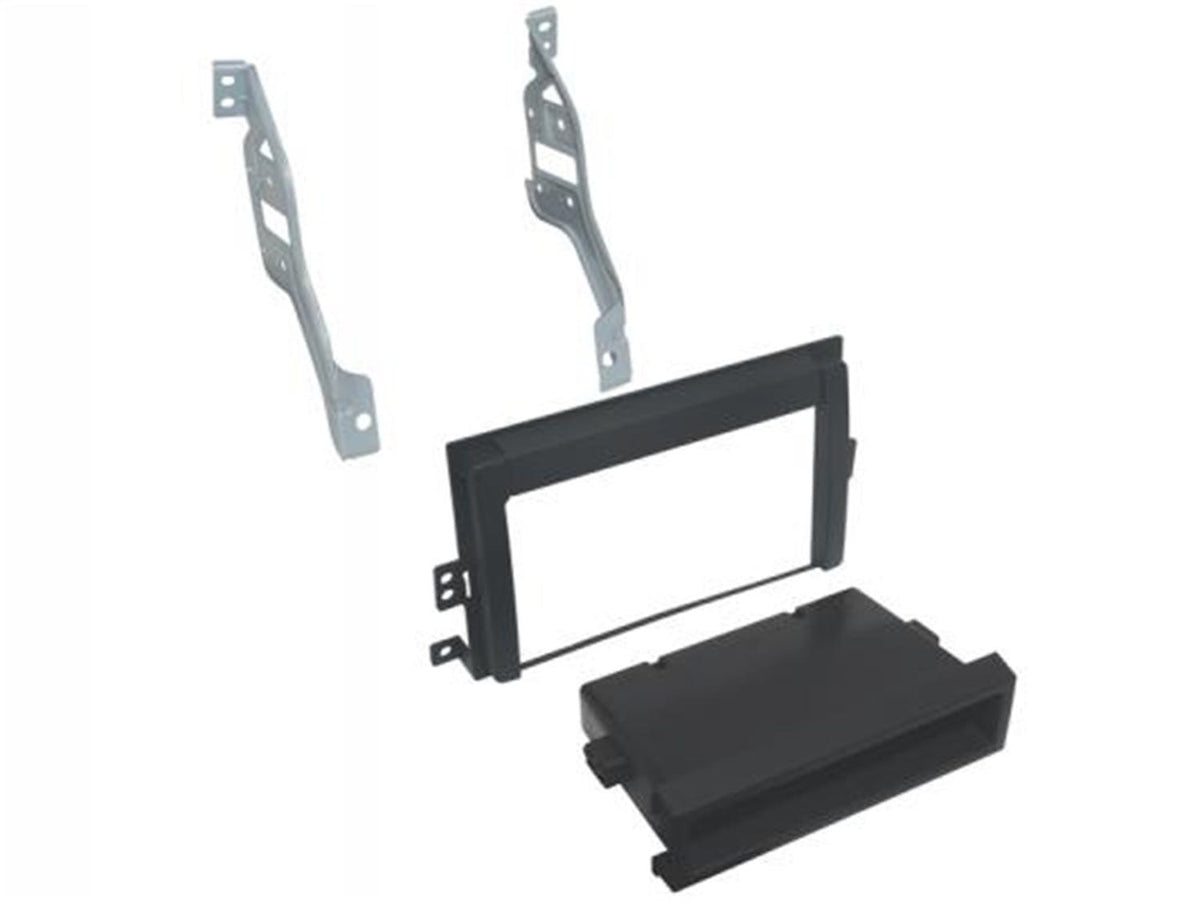 Scosche SCN2059B Custom Fit ISO Double DIN Or Single DIN w/Pocket Dash Kit