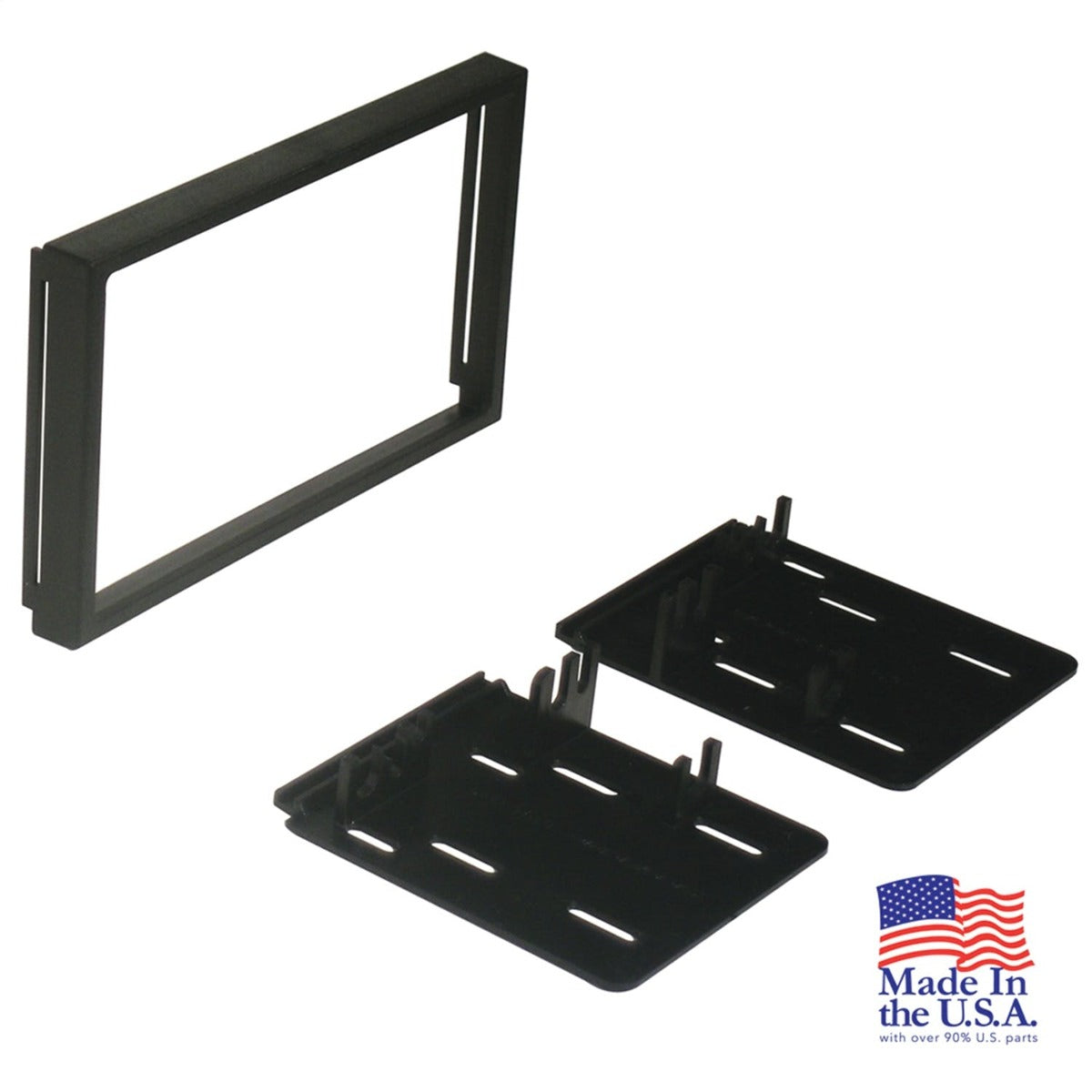 Scosche SI2223B Custom Fit ISO Double DIN Dash Kit