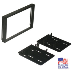 Scosche SI2223B Custom Fit ISO Double DIN Dash Kit