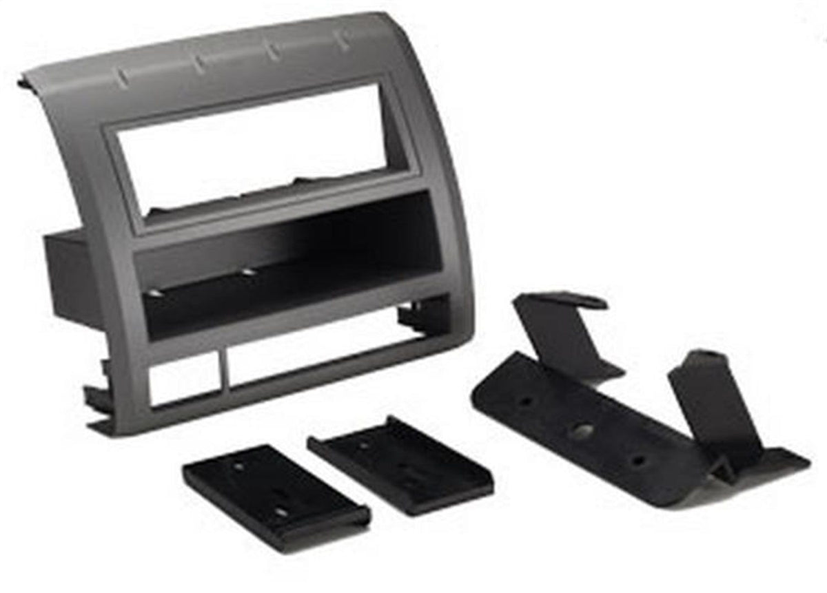 Scosche TA2052B Custom Fit Single DIN w/Molded Pocket Dash Kit