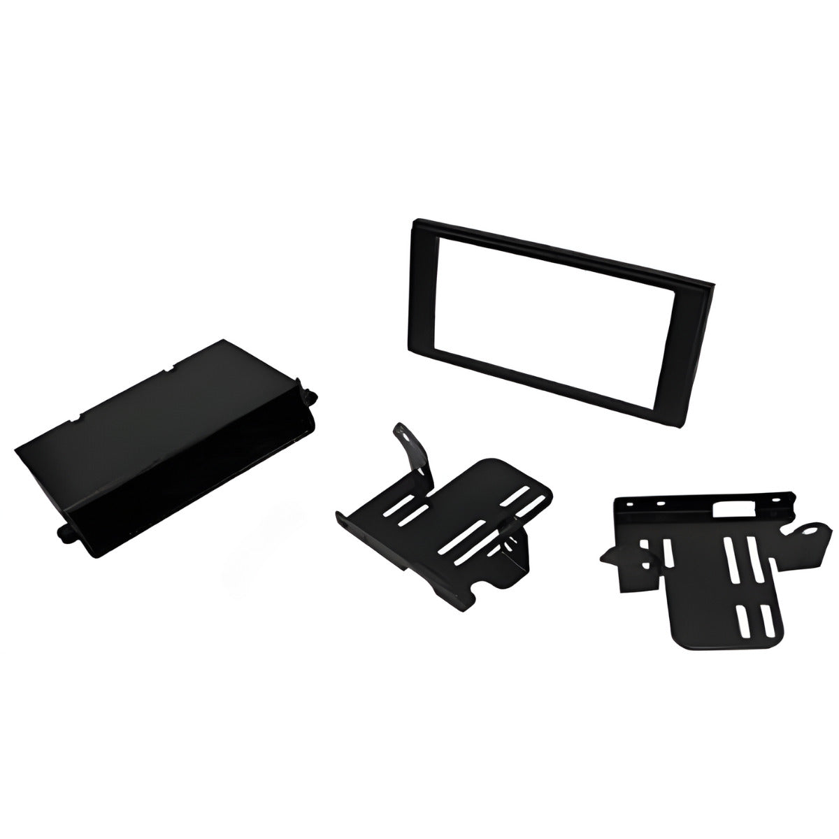 Scosche TA2122B Custom Fit ISO Double DIN w/Pocket Dash Kit