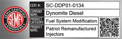 Dynomite Diesel Dodge Ram 04.5-07 5.9L Cummins Stock Patriot Series Reman Injector DDPP325-STK