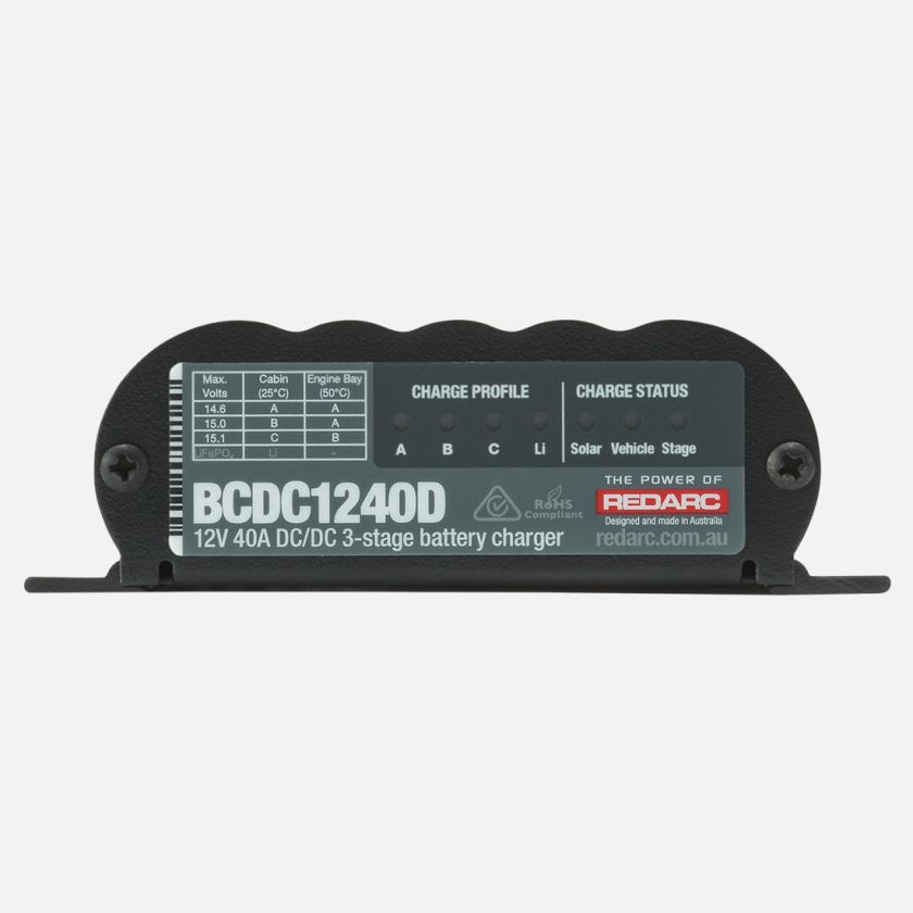 REDARC DC/DC IN-Vehicle DC Battery Charger 40A BCDC1240D