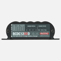 REDARC Dual Input 50A In-Vehicle DC Battery Charger BCDC1250D