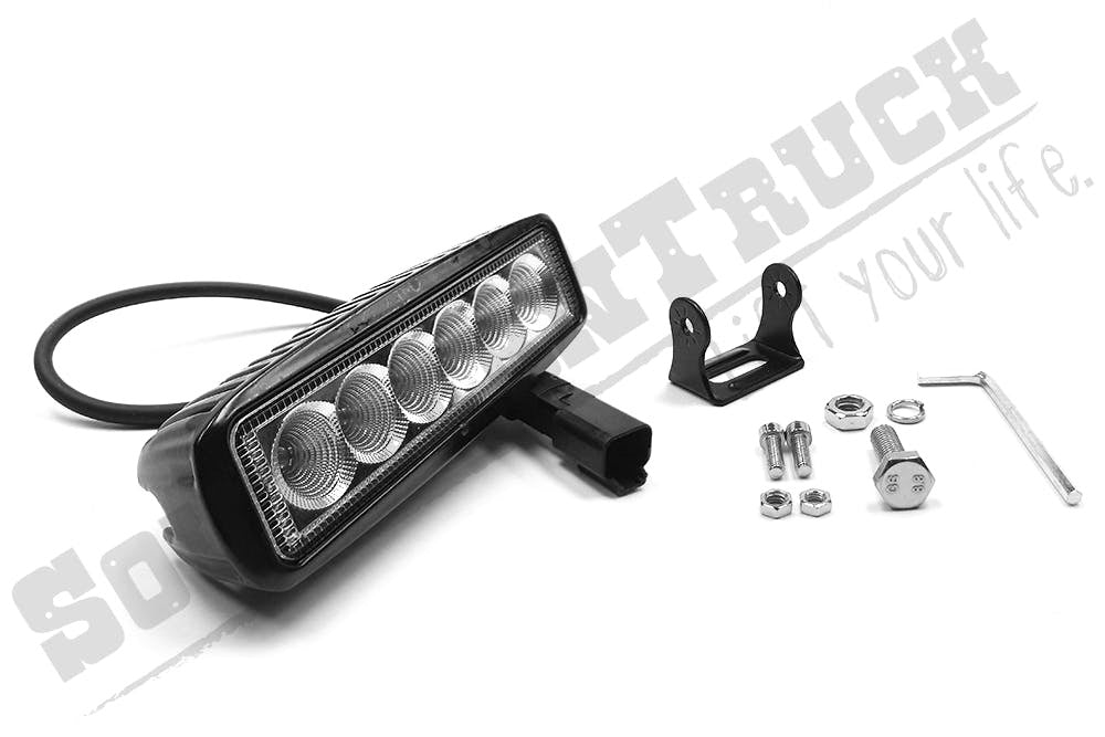 Southern Truck 72006 6-inch LED Light Bar 18W Flood