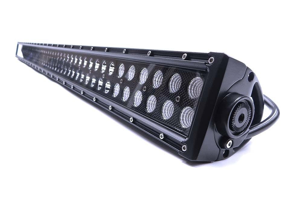 Southern Truck 75050 50-inch Straight, Double Row, Black Combo-Flood/Beam CREE 3w Light Bar 288w